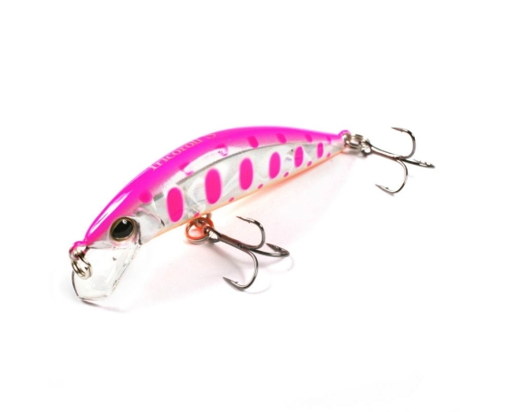 Воблер JACKALL TIMON Tricoroll 83S pink yamame