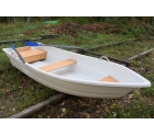Корпусная лодка Виза-Яхт ВИЗА Легант-345 (стандарт) Белый-Бирюзовый цвет