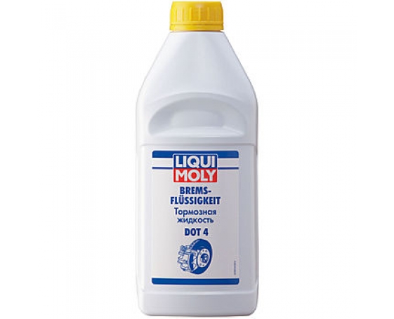 Тормозная жидкость LIQUI MOLY Bremsenflussigkeit DOT-4 1L 8834