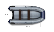 Надувная лодка ФЛАГМАН 380L