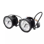 Фара 9-36В, 40Вт, 3200Лм, Дальний свет, Противотуманка, 2 шт Aurora ALO-E-R4T3-P-RGB APP 4"