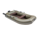 Надувная лодка Пеликан GAVIAL 260НТ навесной транец + слань 1,5м СLASSIC