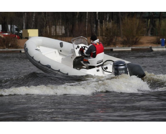 Надувная лодка РИБ Буревестник 530 комплектация №1 (LIGHT)