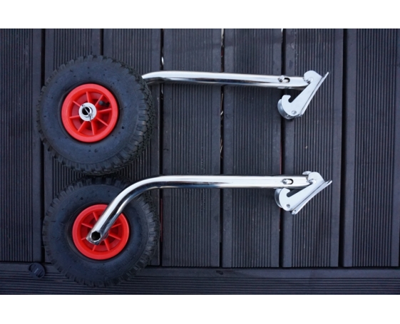 Транцевые шасси Колесец Быстросъёмные для лодок с дном низкого давления типа 331