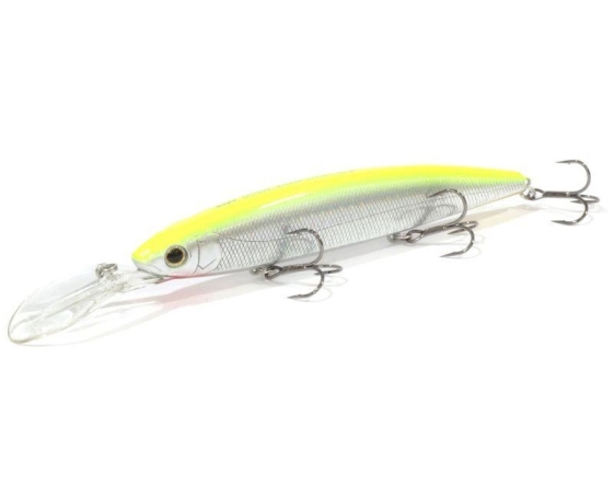 Воблер DEPS Balisong Minnow 130SF LONGBILL / colour #07 of Brachiostick (Flash Chartback)