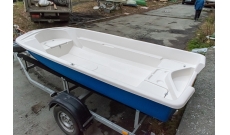 Корпусная лодка Виза-Яхт ВИЗА Легант-390 (стандарт) Белый цвет