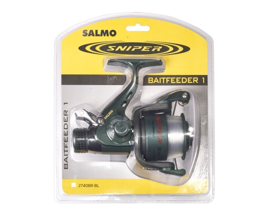 Катушка безынерционная Salmo Sniper BAITFEEDER 1 40BR блистер арт.2740BR-BL