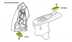 Комплект магниевых анодов TECNOSEAL для Volvo Penta SX-A и DPS-A KITVOLVOSXA/DPSA/MG
