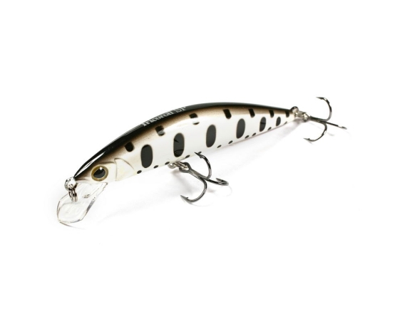 Воблер JACKALL TIMON Tricoroll 67SP white & black yamame