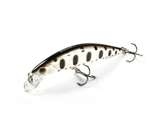Воблер JACKALL TIMON Tricoroll 67F white & black yamame