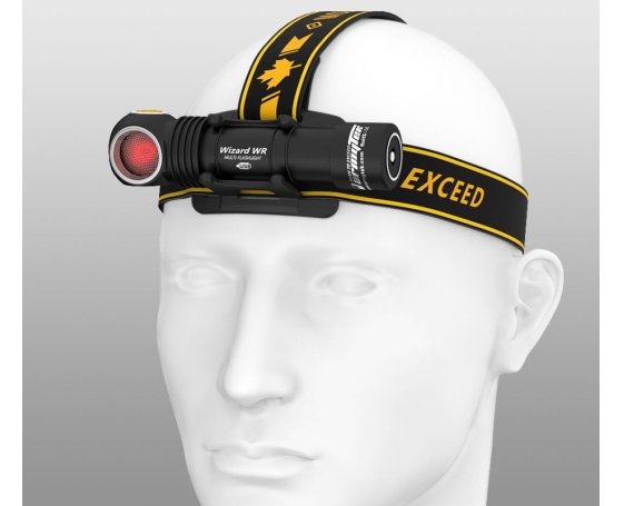Налобный фонарь Armytek Wizard WR Magnet USB + 18650 Белый и красный свет