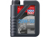 Синтетическое моторное масло LIQUI MOLY Motorbike 4T HD Synth 20W-50 Street 1L 3816