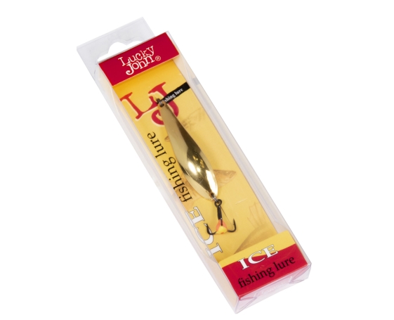 Блесна вертикальная зимняя Lucky John X-BLADE с тр. 3,9г G блистер арт.LJXB45-G