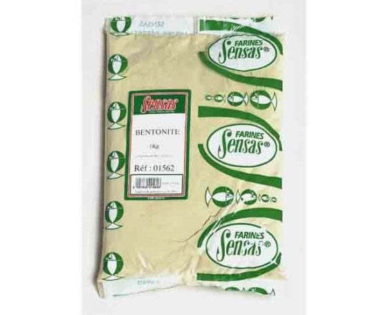 Глина Sensas BENTONITE 1кг арт.01562