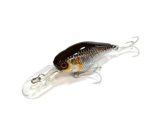 Воблер JACKALL Diving Chubby 38 цвет hl silver & black