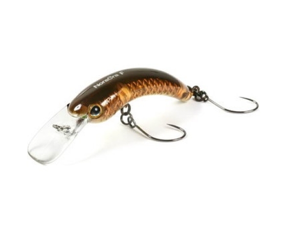 Воблер JACKALL TIMON Noracra 42F is brown