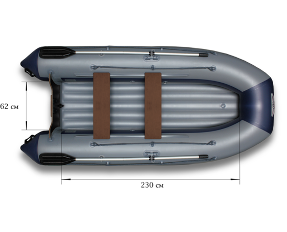Надувная лодка ФЛАГМАН 330U пиксель