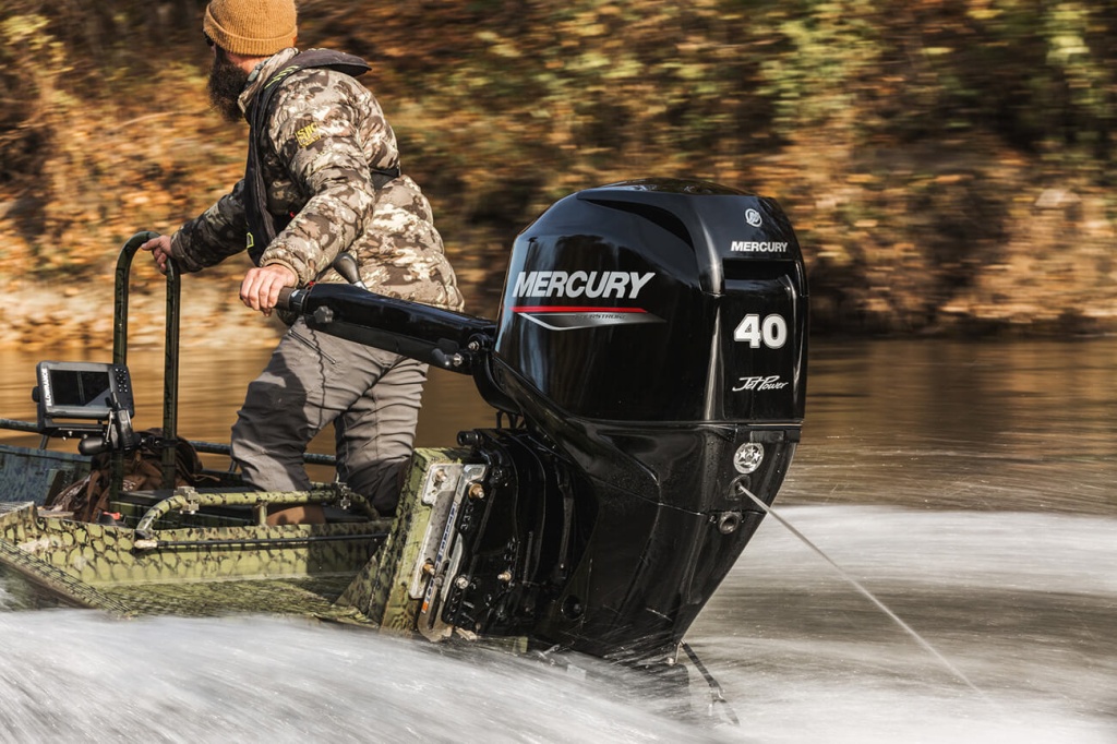 Легендарный лодочный мотор Mercury F60ELPT в максимальной комплектации 4S (машинка, прибор SC1000, винт, бак). В наличии на e-trex.ru — без ожидания! Гарантия до 3 лет. Адаптируем под водомет.