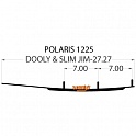 Коньки WOODYS Dooly для лыж Polaris (DP4-1225)