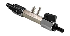 Переходник топливный Yamaha (папа) 2-х позиционный для подключения к 2-м бакам