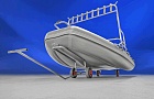 Тележка подкильная Техномарин для надувных лодок большая стальная 060227T
