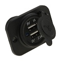 Разъем USB 5В 3.1А на панели