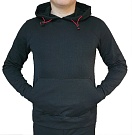 Куртка с капюшоном без молнии W8311-010 Black (S)