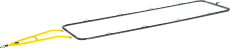 Сани рыболовные NORFIN Тайга 2100 с обвязкой 210x80x30см