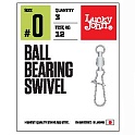 Вертлюги c застеж. и подш. LJ Pro Series BALL BEARING SWIVEL 004 3шт.