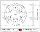 Звезда для мотоцикла ведомая RK Chains B4008-42