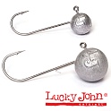 Джиг-головка Lucky John ROUND HEAD 12.0г кр.001/0 арт.LJJ10-0120