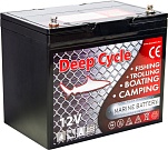 Аккумулятор MARINE DEEP CYCLE GEL герметичный глубокого разряда 12 V арт.CG12-75TXA