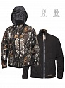 Куртка Norfin Hunting THUNDER STAIDNESS/BLACK двухстор. 01 р.S арт.721001-S