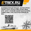 Коллиматорный прицел  Vector Optics FRENZY-Plus 1x22x33 SMR (точка 3МОА, круг, круг с точкой) солнечная батарея, совместим с ПНВ, быстросъёмный на Wea