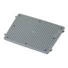 Накладка на транец Ceredi 300х210, пластмасса 6380